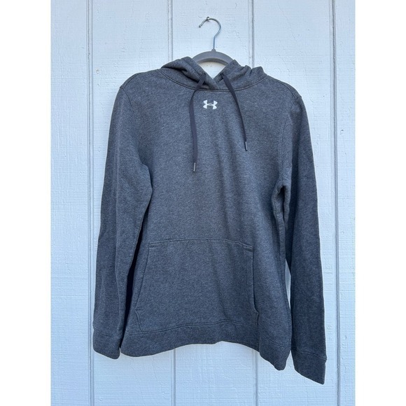 Under Armor Men's Loose Gray Hooded Sweatshirt, size M‎ - Picture 1 of 5